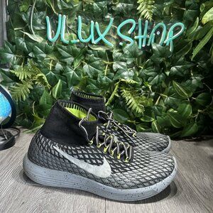 Nike LunarEpic Flyknit Shield Dark Grey  Athletic Shoes 849664-001 Mens 11.5